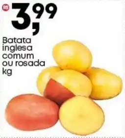 Frangolândia Batata inglesa comum Ou rosada oferta