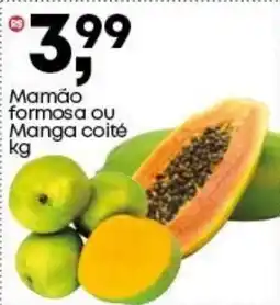 Frangolândia Mamão formosa ou Manga coité oferta