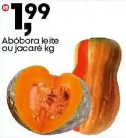 Frangolândia Abóbora leite ou jacaré oferta