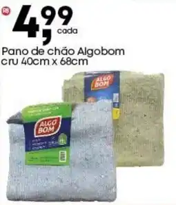 Frangolândia Pano de chão Algobom cru oferta