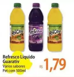 Atacadão Refresco Líquido Guarativ oferta