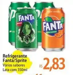 Atacadão Refrigerante Fanta/Sprite oferta