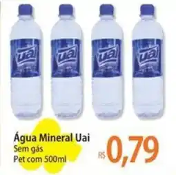 Atacadão Água Mineral Uai Sem gás Pet oferta