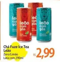 Atacadão Chá Fuze Ice Tea Leão oferta