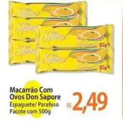Atacadão Macarrão Com Ovos Don Sapore oferta