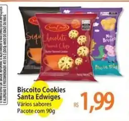 Atacadão Biscoito Cookies Santa Edwiges oferta