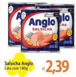 Atacadão Salsicha Anglo Lata oferta