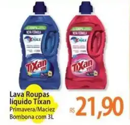 Atacadão Lava Roupas líquido Tíxan oferta