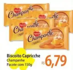 Atacadão Biscoito Capricche Champanhe Pacote oferta