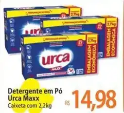 Atacadão Detergente em Pó Urca Maxx Caixeta oferta