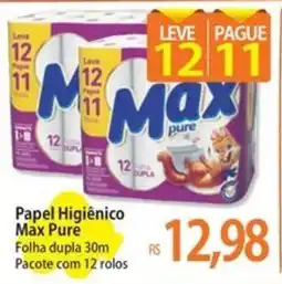 Atacadão Papel Higiênico Max Pure oferta