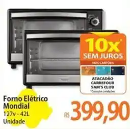 Atacadão Forno Elétrico Mondial oferta