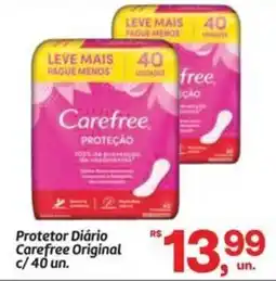 Fort Atacadista Protetor Diário Carefree Original oferta