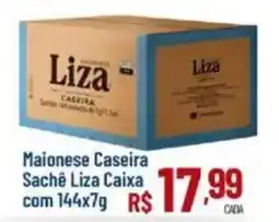 Max Atacadista Maionese Caseira Sachê Liza oferta