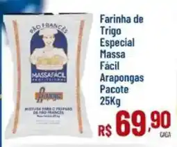 Max Atacadista Farinha de Trigo Especial Massa Fácil Arapongas Pacote oferta