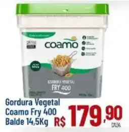 Max Atacadista Gordura Vegetal Coamo Fry 400 Balde oferta