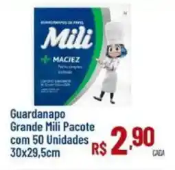 Max Atacadista Guardanapo Grande Mili Pacote oferta