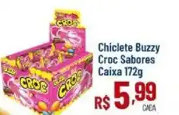 Max Atacadista Chiclete Buzzy Croc Sabores Caixa oferta