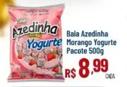 Max Atacadista Bala Azedinha Morango Yogurte Pacote oferta