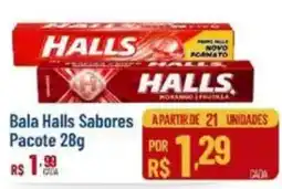 Max Atacadista Bala Halls Sabores oferta