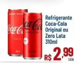 Max Atacadista Refrigerante Coca-Cola Original ou Zero Lata oferta