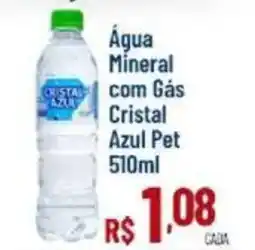Max Atacadista Água Mineral com Gas Cristal Azul Pet oferta