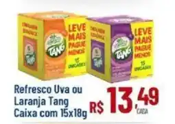 Max Atacadista Refresco Uva ou Laranja Tang oferta