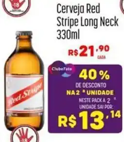 Muffato Cerveja Red Stripe Long Neck oferta