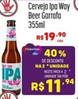 Muffato Cerveja Ipa Way Beer Garrafa oferta