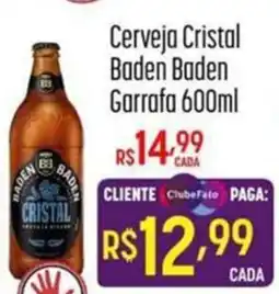 Muffato Cerveja Cristal Baden Baden Garrafa oferta