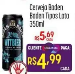 Muffato Cerveja Baden Baden Tipos Lata oferta