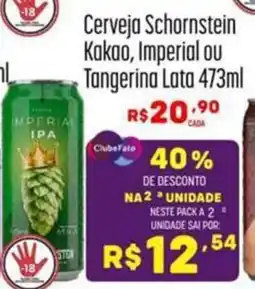 Muffato Cerveja Schornstein Kakao, Imperial ou Tangerina Lata oferta