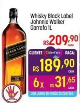 Muffato Whisky Black Label Johnnie Walker Garrafa oferta