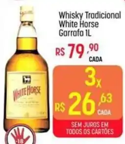 Muffato Whisky Tradicional White Horse oferta