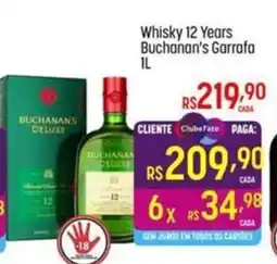 Muffato Whisky 12 Years Buchanan's Garrafa oferta