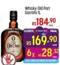Muffato Whisky Old Parr Garrafa oferta
