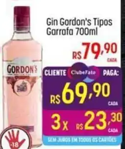 Muffato Gin Tanqueray Tipos Garrafa oferta