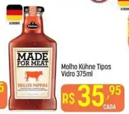 Muffato Molho Kühne Tipos Vidro oferta