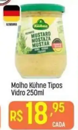 Muffato Molho Kühne Tipos Vidro oferta