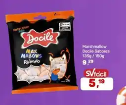 Supermercados São Vicente Marshmallow Docile Sabores oferta