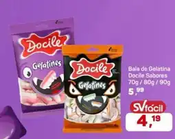 Supermercados São Vicente Bala de Gelatina Docile Sabores oferta
