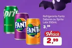Supermercados São Vicente Refrigerante Fanta Sabores ou Sprite Lata oferta