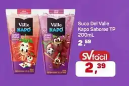 Supermercados São Vicente Suco Del Valle Kapo Sabores TP oferta