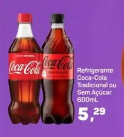 Supermercados São Vicente Refrigerante Coca-Cola Tradicional ou Sem Açúcar oferta