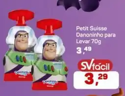 Supermercados São Vicente Petit Suisse Danoninho para Levar oferta