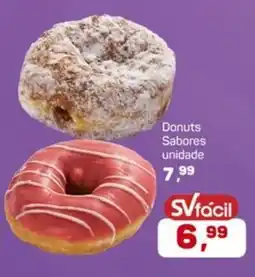 Supermercados São Vicente Donuts Sabores unidade oferta