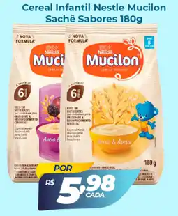 X Supermercados Cereal Infantil Nestle Mucilon Sachê Sabores oferta
