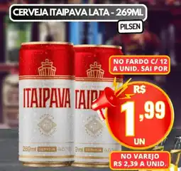 Serrano Supermercado Cerveja itaipava lata oferta