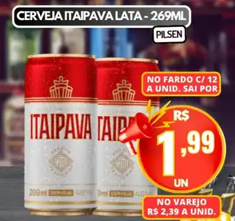 Serrano Supermercado Cerveja itaipava lata oferta