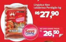 Supermercados Savegnago Linguiça tipo calabresa Perdigão oferta